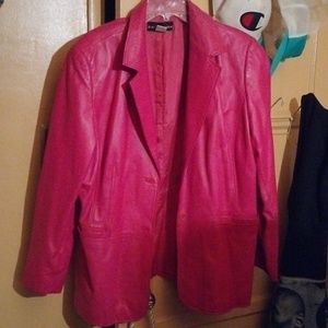 Nygard leather jacket